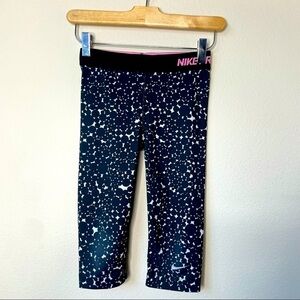 Nike Pro Compression Dri Fit Capri Pants Small